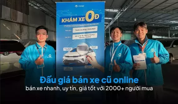 Đội ngũ chuyên gia kiểm định xe chuyên nghiệp của Vucar
